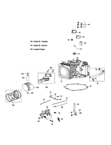 4P90mub Crankcase parts for Craftsman Self-Propelled Walk-Behind Mower 247.37488 / 2013 from AppliancePartsPros.com