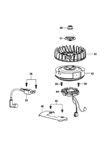 4P90mub Ignition & Electrical parts for Craftsman Self-Propelled Walk-Behind Mower 247.37488 / 2013 from AppliancePartsPros.com