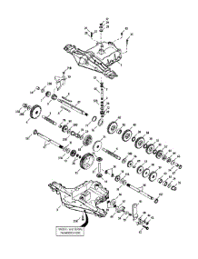 Transmission parts for Craftsman Self-Propelled Walk-Behind Mower 247.37488 / 2013 from AppliancePartsPros.com