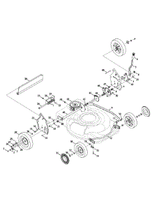 Drive Assembly parts for Craftsman Self-Propelled Walk-Behind Mower 247.38109 / 2010 from AppliancePartsPros.com