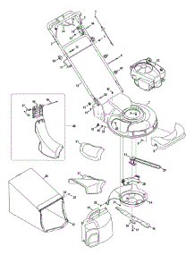 General Assembly parts for Craftsman Self-Propelled Walk-Behind Mower 247.381091 / 2012 from AppliancePartsPros.com