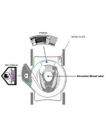 Label Map parts for Craftsman Push Walk-Behind Mower 247.38518 / 2010 from AppliancePartsPros.com