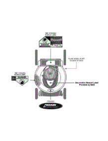 Label Map parts for Craftsman Push Walk-Behind Mower 247.38918 / 2011 from AppliancePartsPros.com