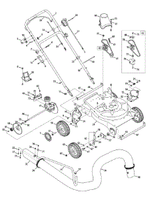 General Assembly parts for Craftsman Chipper-Shredder & Vac 247.770130 / 2008 from AppliancePartsPros.com