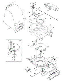 Impeller Assembly parts for Craftsman Chipper-Shredder & Vac 247.770131 / 2012 from AppliancePartsPros.com