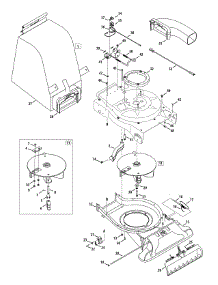Impeller Assembly parts for Craftsman Chipper-Shredder & Vac 247.770131 / 2013 from AppliancePartsPros.com