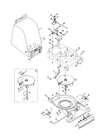 Impeller & Bag Assembly parts for Craftsman Chipper-Shredder & Vac 247.770330 / 2015 from AppliancePartsPros.com