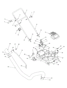 Handle parts for Craftsman Chipper-Shredder & Vac 247.77055 / 2005 from AppliancePartsPros.com