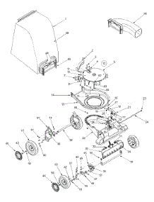 Handles, Bag & Wheels parts for Craftsman Chipper-Shredder & Vac 247.770550 / 2003 from AppliancePartsPros.com