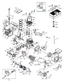 Engine parts for Craftsman Chipper-Shredder & Vac 247.775880 / 2002 from AppliancePartsPros.com