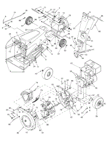 General Assembly parts for Craftsman Chipper-Shredder & Vac 247.775880 / 2003 from AppliancePartsPros.com