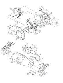 Impeller & Hopper parts for Craftsman Chipper-Shredder & Vac 247.776051 / 2014 from AppliancePartsPros.com