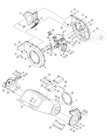 Impeller & Housing Assembly parts for Craftsman Chipper-Shredder & Vac 247.77638 / 2009 from AppliancePartsPros.com