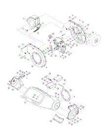 Impeller & Housing Assembly parts for Craftsman Chipper-Shredder & Vac 247.77638 / 2010 from AppliancePartsPros.com