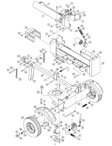 General Assembly parts for Craftsman Log Splitter 247.77640 / 2008 from AppliancePartsPros.com
