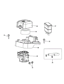 170-Lu Air Filter parts for Craftsman Log Splitter 247.776611 / 2012 from AppliancePartsPros.com
