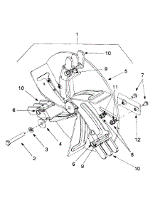 Impeller Assembly (Part 1) parts for Craftsman Chipper-Shredder & Vac 247.777630 / 1999 from AppliancePartsPros.com