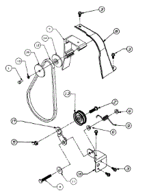 Drive Pulley parts for Craftsman Chipper-Shredder & Vac 247.799620 / 1997 from AppliancePartsPros.com