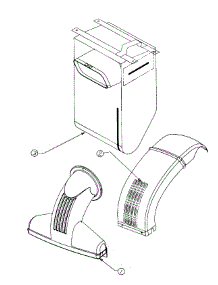 Nozzle Assembly - Vacuum parts for Craftsman Chipper-Shredder & Vac 247.799640 / 1995 from AppliancePartsPros.com