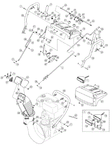Controls & Chute parts for Craftsman Snow Thrower 247.88033 / 2007 from AppliancePartsPros.com