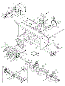 General Assembly parts for Craftsman Snow Thrower 247.88045 / 2007 from AppliancePartsPros.com
