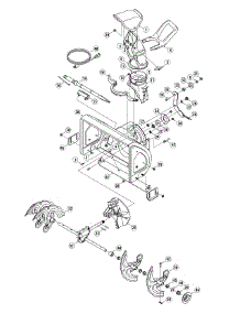 Auger & Housing parts for Craftsman Snow Thrower 247.881700 / 2012 from AppliancePartsPros.com