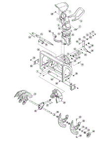 Auger & Housing parts for Craftsman Snow Thrower 247.881701 / 2013 from AppliancePartsPros.com