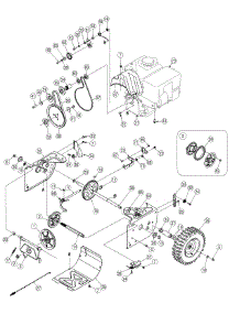 Drive Assembly parts for Craftsman Snow Thrower 247.881720 / 2012 from AppliancePartsPros.com