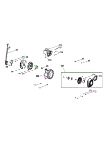 265-Wu Flywheel Shroud parts for Craftsman Snow Thrower 247.881722 / 2015 from AppliancePartsPros.com