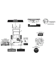 Label Map parts for Craftsman Snow Thrower 247.881722 / 2015 from AppliancePartsPros.com