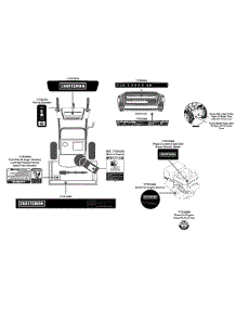 Label Map parts for Craftsman Snow Thrower 247.881731 / 2014 from AppliancePartsPros.com