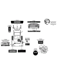 Label Map parts for Craftsman Snow Thrower 247.881731 / 2015 from AppliancePartsPros.com