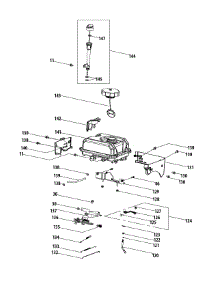 270-Wu Fuel Tank & Mounting parts for Craftsman Snow Thrower 247.881732 / 2015 from AppliancePartsPros.com