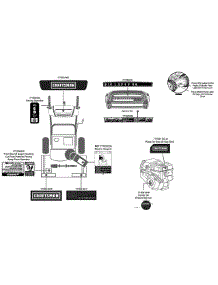 Label Map parts for Craftsman Snow Thrower 247.881732 / 2015 from AppliancePartsPros.com