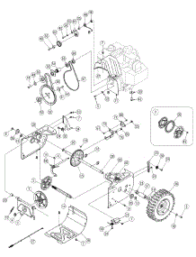 Drive Assembly parts for Craftsman Snow Thrower 247.881900 / 2007 from AppliancePartsPros.com