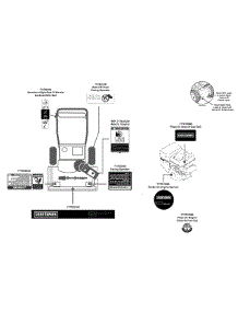 Label Map parts for Craftsman Snow Thrower 247.88199 / 2014 from AppliancePartsPros.com