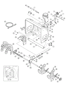 Blower Housing Assembly parts for Craftsman Snow Thrower 247.883700 / 2007 from AppliancePartsPros.com
