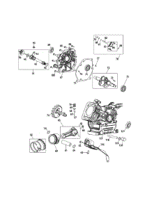 375-Qu Crankcase parts for Craftsman Snow Thrower 247.883940 / 2015 from AppliancePartsPros.com