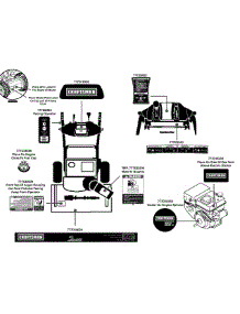 Label Map parts for Craftsman Snow Thrower 247.883960 / 2012 from AppliancePartsPros.com