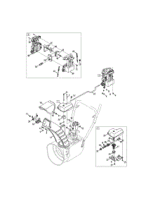 Chute Control parts for Craftsman Snow Thrower 247.883961 / 2015 from AppliancePartsPros.com