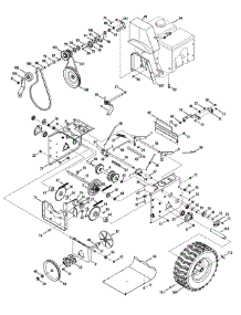 Drive parts for Craftsman Snow Thrower 247.883971 / 2013 from AppliancePartsPros.com