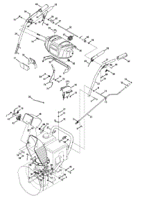 Handle & Chute parts for Craftsman Snow Thrower 247.883971 / 2013 from AppliancePartsPros.com