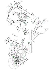 Chute & Handle Panel parts for Craftsman Snow Thrower 247.883971 / 2014 from AppliancePartsPros.com