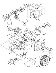 Drive Assembly parts for Craftsman Snow Thrower 247.883971 / 2014 from AppliancePartsPros.com
