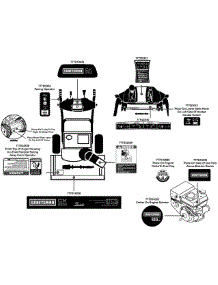 Label Map parts for Craftsman Snow Thrower 247.883980 / 2012 from AppliancePartsPros.com