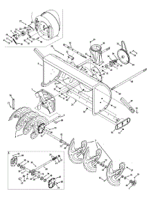 Auger & Housing parts for Craftsman Snow Thrower 247.883981 / 2013 from AppliancePartsPros.com