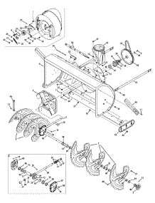 Auger & Housing parts for Craftsman Snow Thrower 247.883981 / 2014 from AppliancePartsPros.com