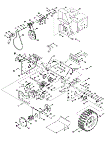 Drive Assembly parts for Craftsman Snow Thrower 247.883981 / 2014 from AppliancePartsPros.com