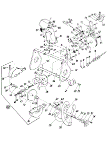 Parts parts for Craftsman Snow Thrower 247.886700 from AppliancePartsPros.com