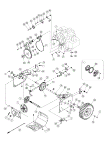 Drive Assembly parts for Craftsman Snow Thrower 247.88690 / 2008 from AppliancePartsPros.com